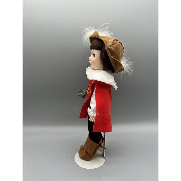 (#92) Vintage Effanbee "STORY BOOK" Collectiblee Doll | MUSKETEER | With Stand - Picture 4 of 5